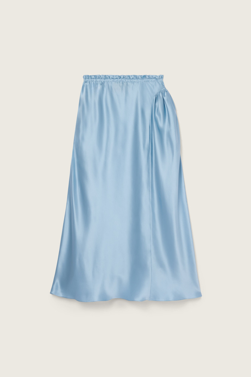 Single Hip Detail Easy Skirt 1