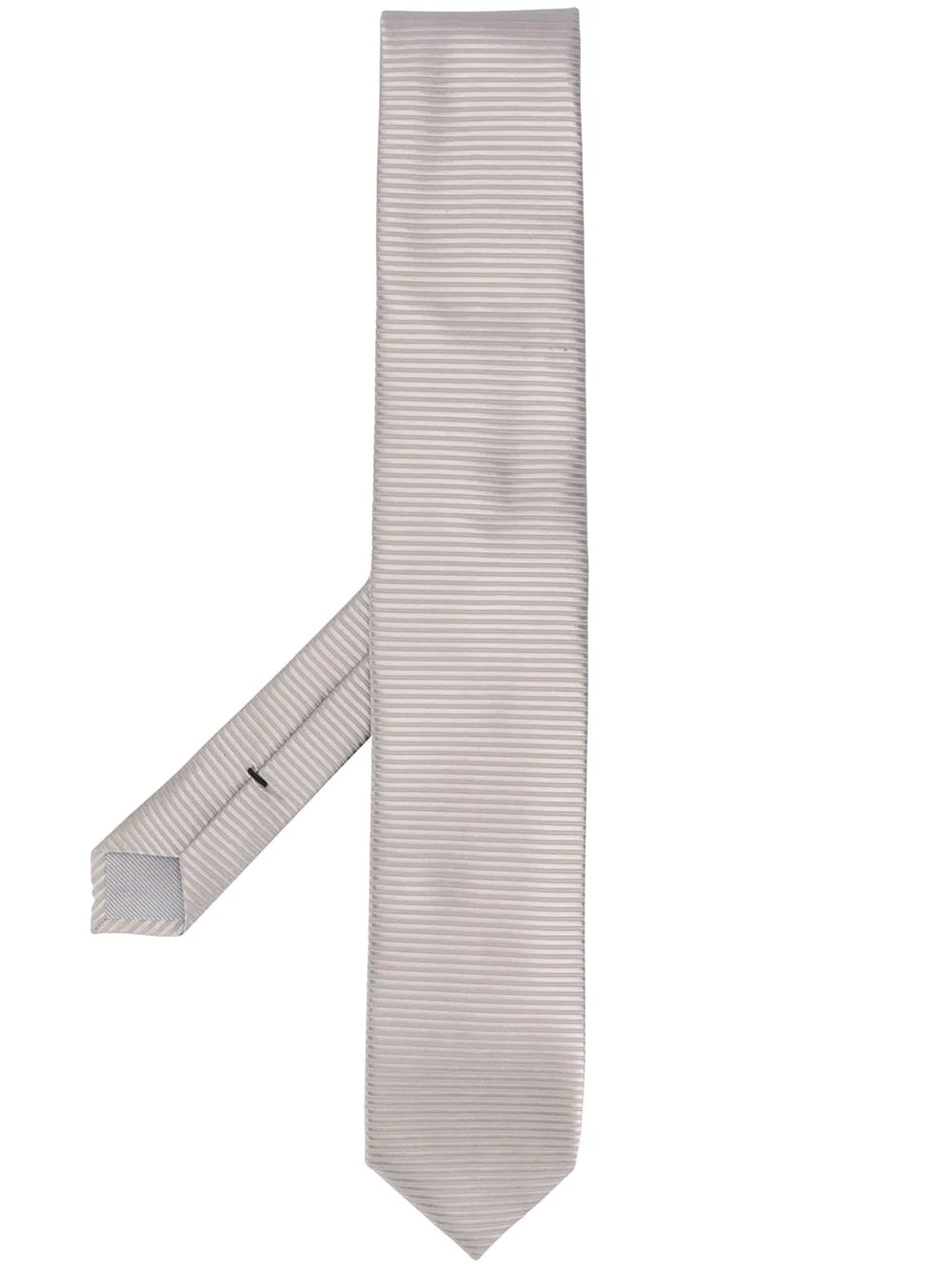 ribbed-jacquard tie - 1