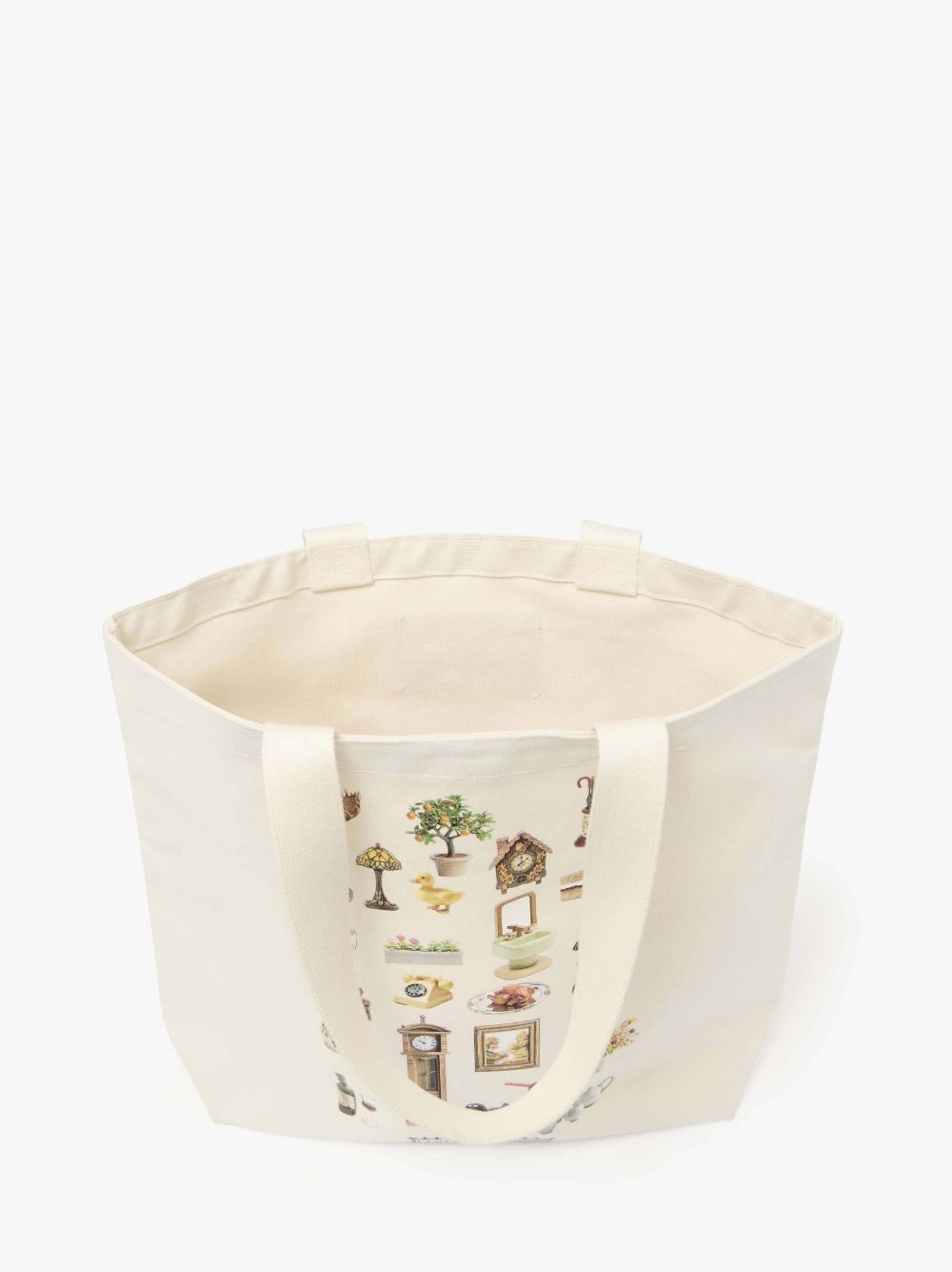 CANVAS TOTE - "DIORAMA FURNITURE" PRINT - 3