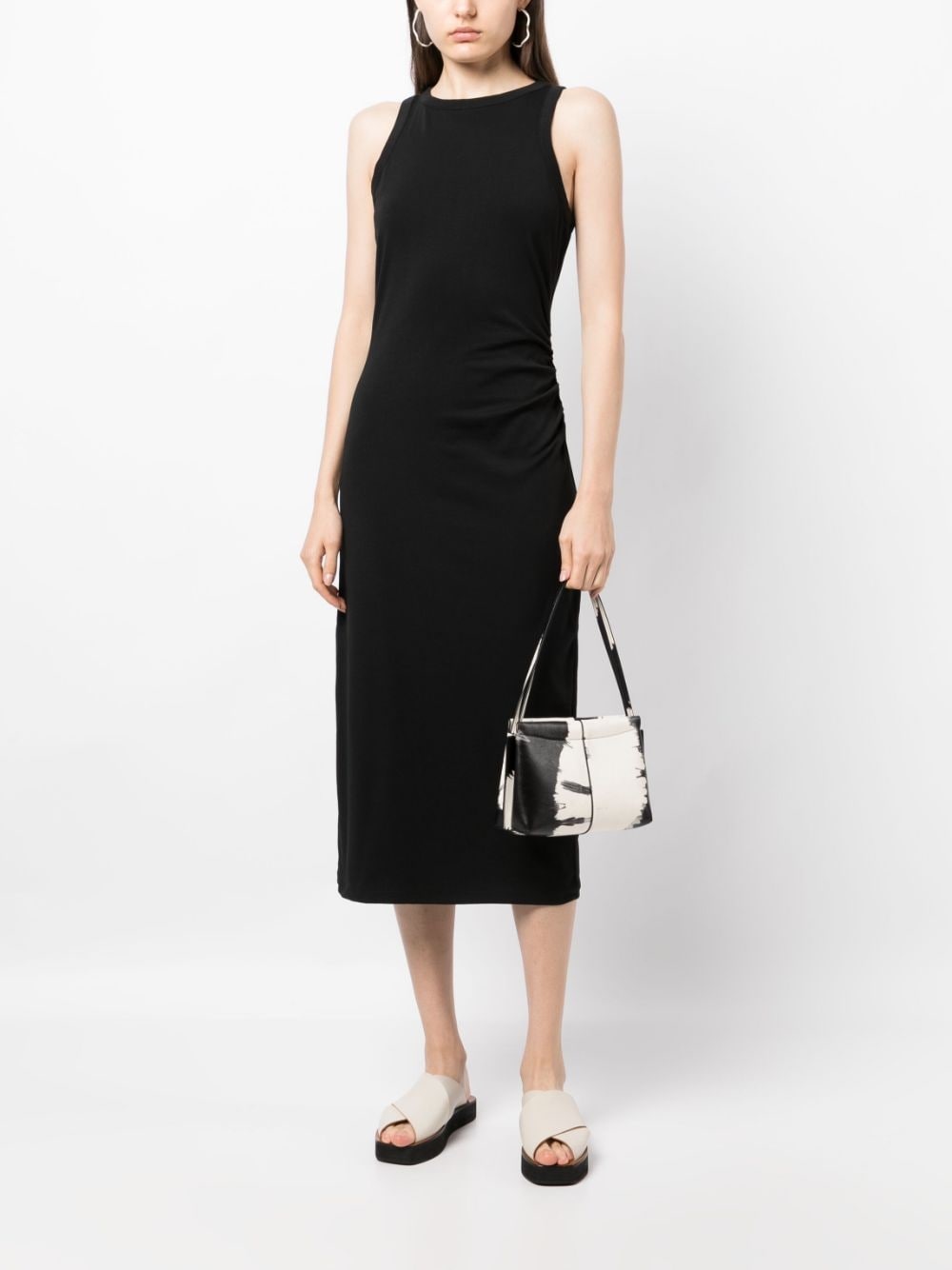 sleeveless midi dress - 2