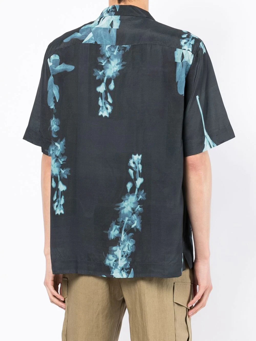 floral-print short-sleeve shirt - 4