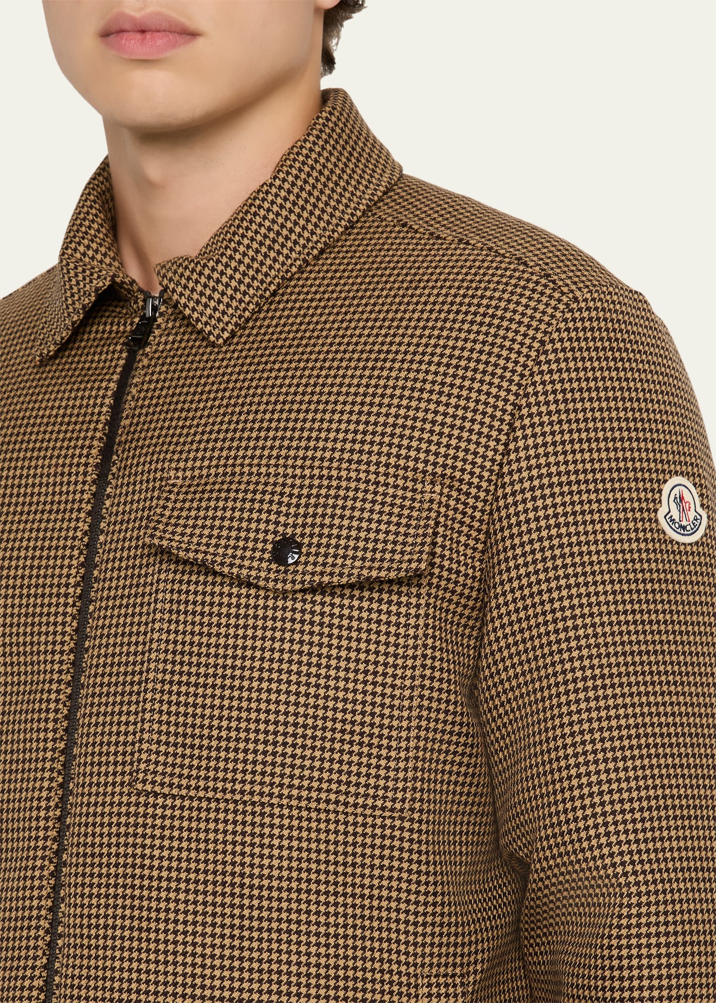 Men's Escaut Wool Down Shirt Jacket - 5