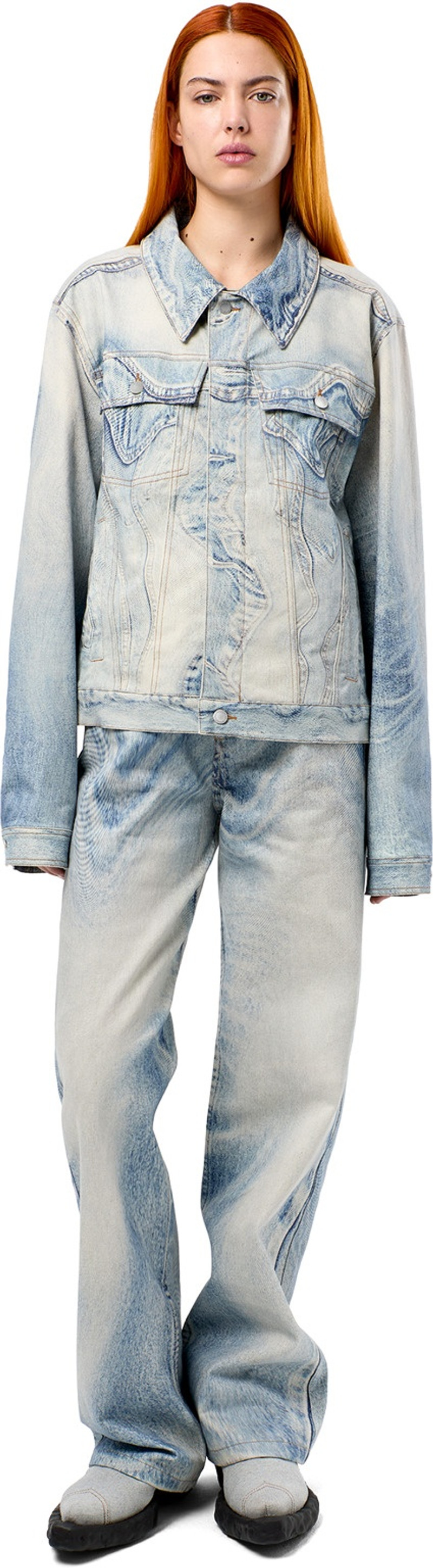 CAMPERLAB Blue Denim Jeans outlook