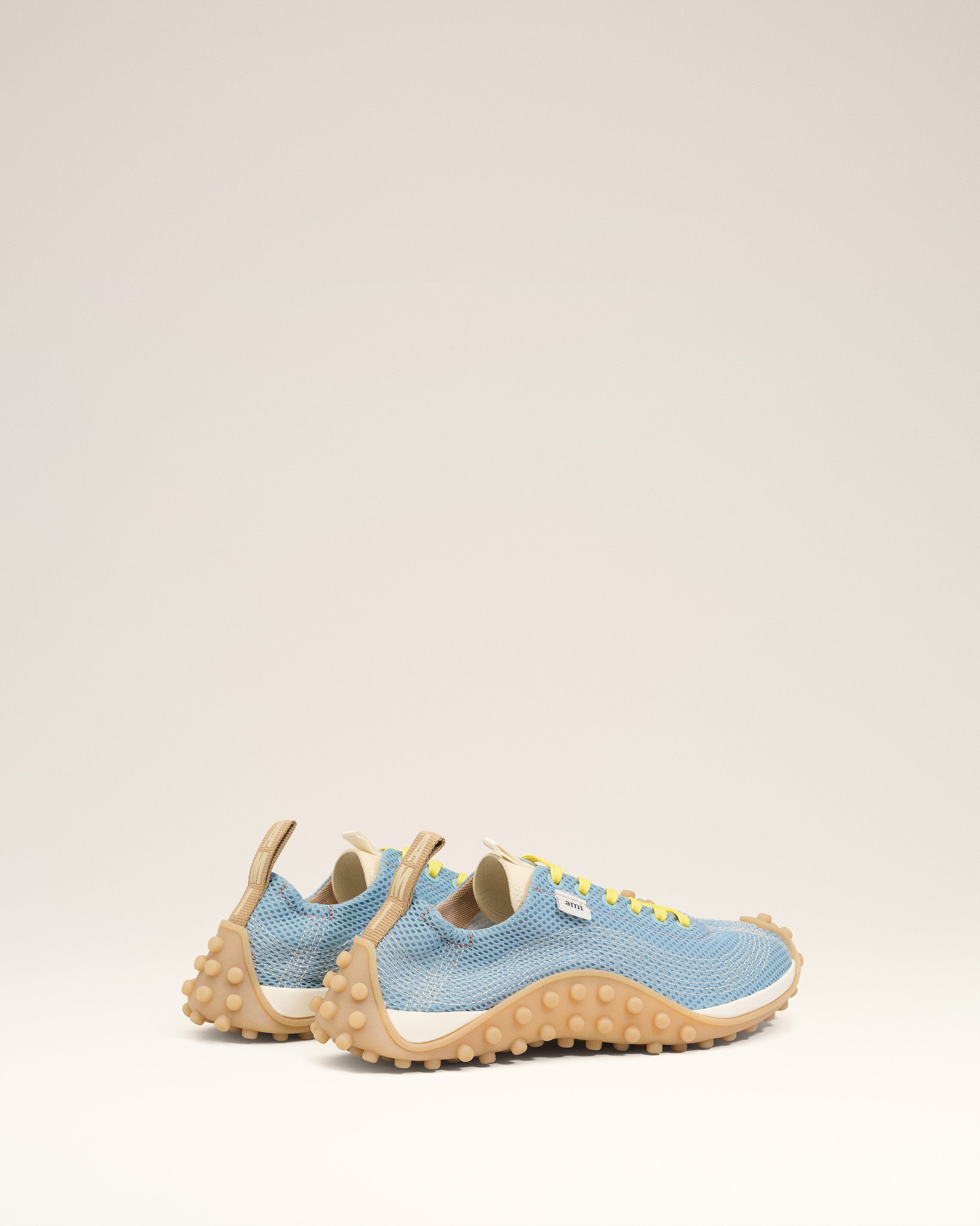 BLUE MESH LOW TOP MIRAGE SNEAKERS - 4