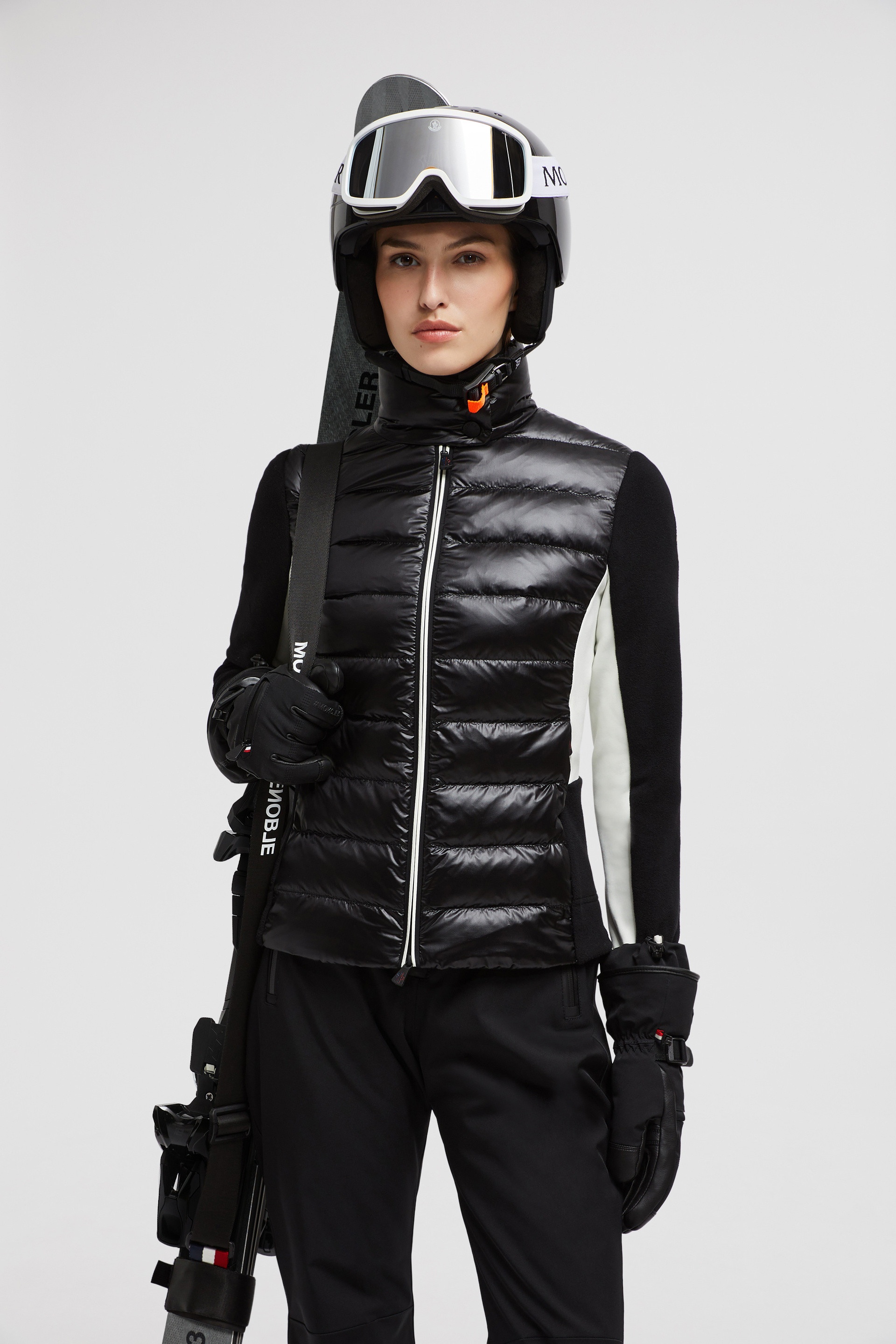 Padded Zip-Up Sweatshirt - 2