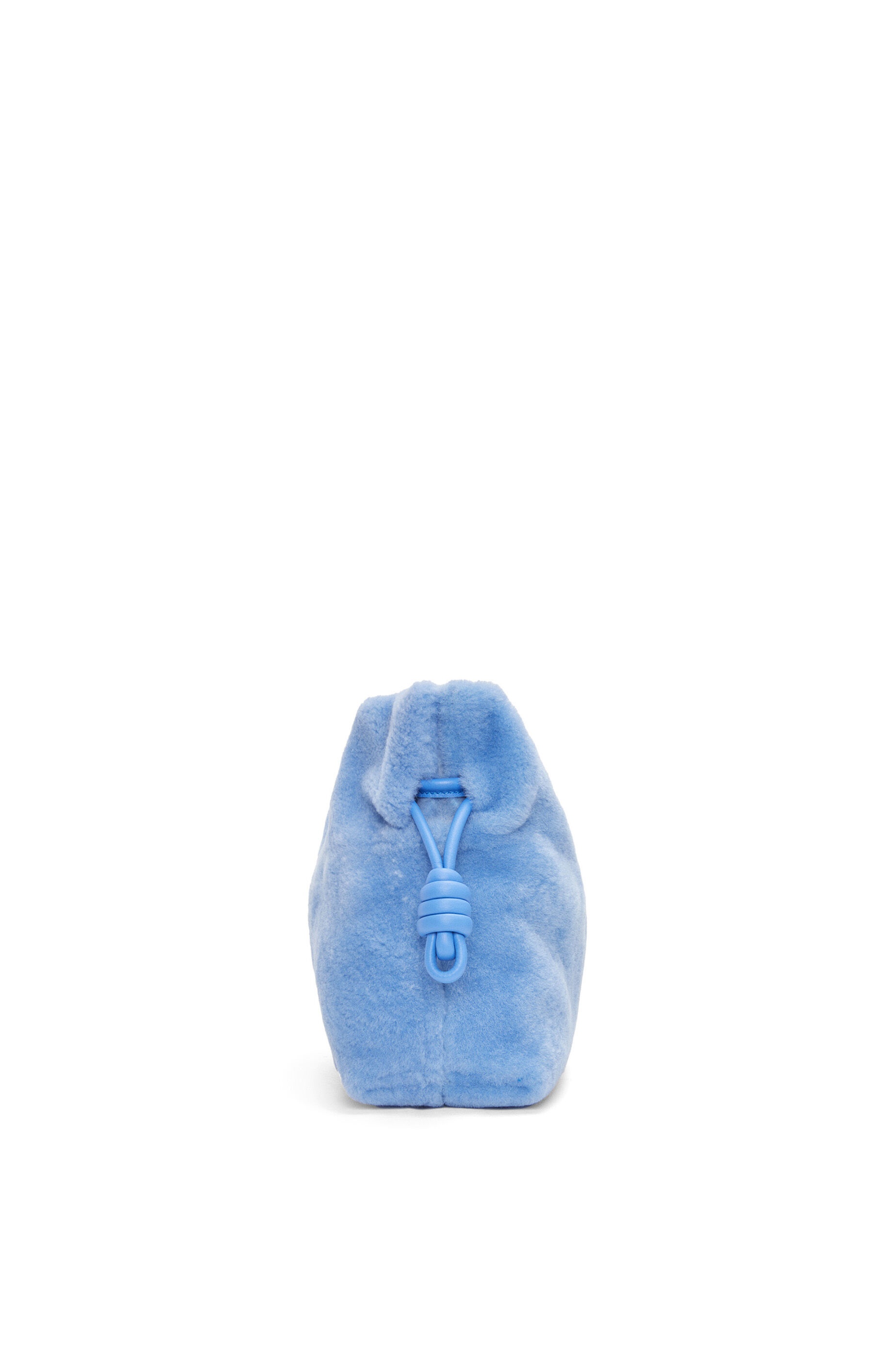 Flamenco clutch in shearling - 4