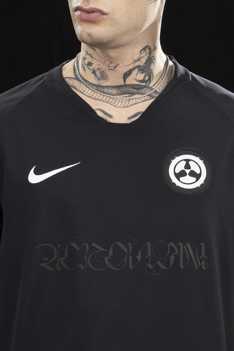 GGG-T1-010 Nike® Acronym® Stadium Jersey Black/Black 8