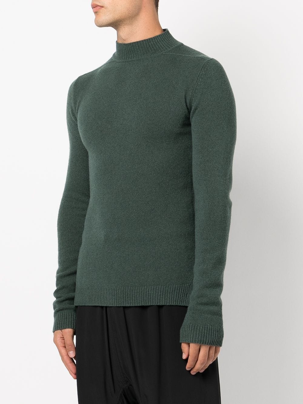 mock-neck cashmere jumper - 3