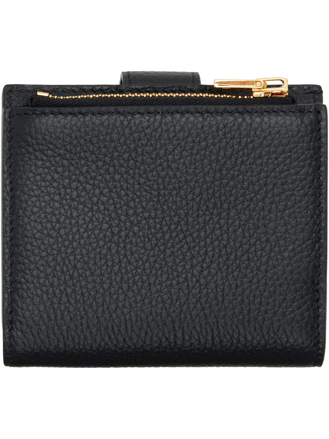 Black Soft Grain Leather Wallet - 2