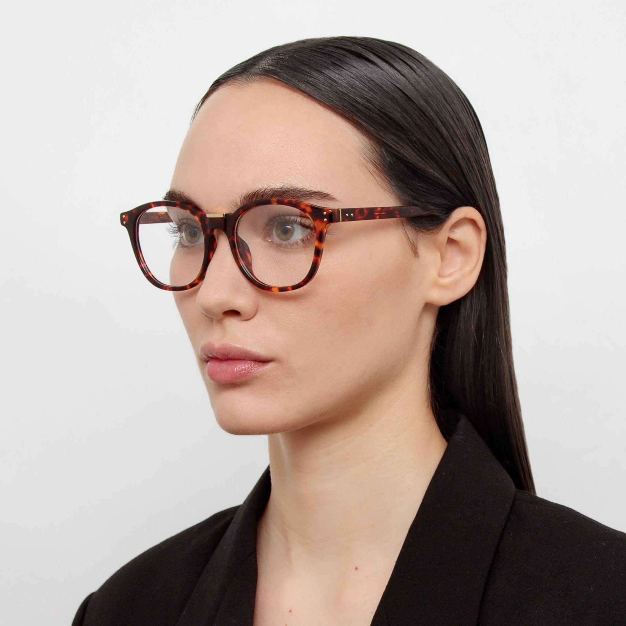 POWELL OPTICAL D-FRAME IN TORTOISESHELL - 2