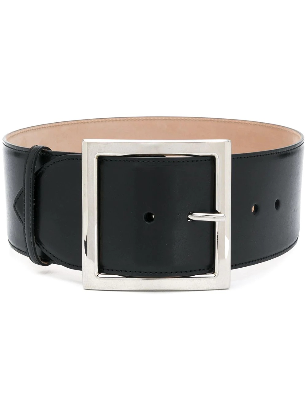 square buckle belt - 1