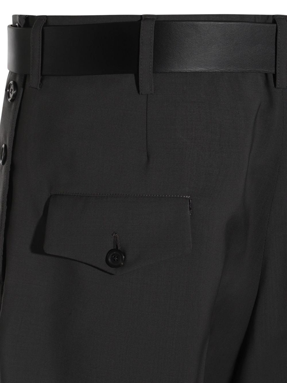 straight-leg trousers - 4