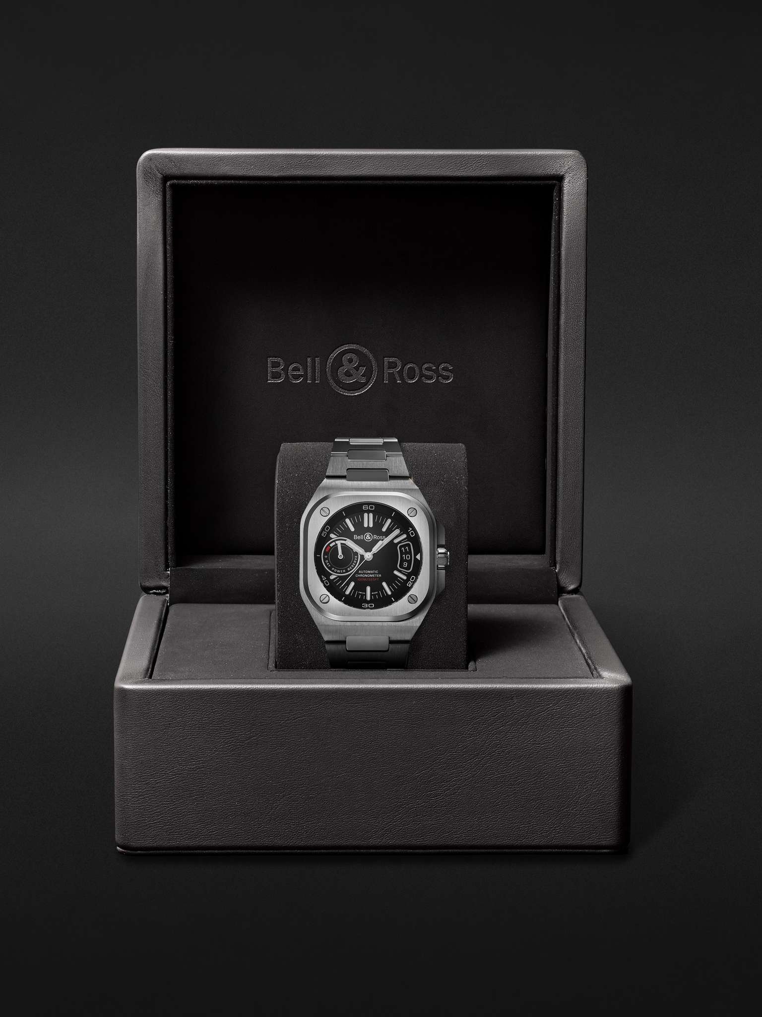 BR-X5 Automatic Chronometer 41mm Steel Watch, Ref. No. BRX5R-BL-ST/SST - 8