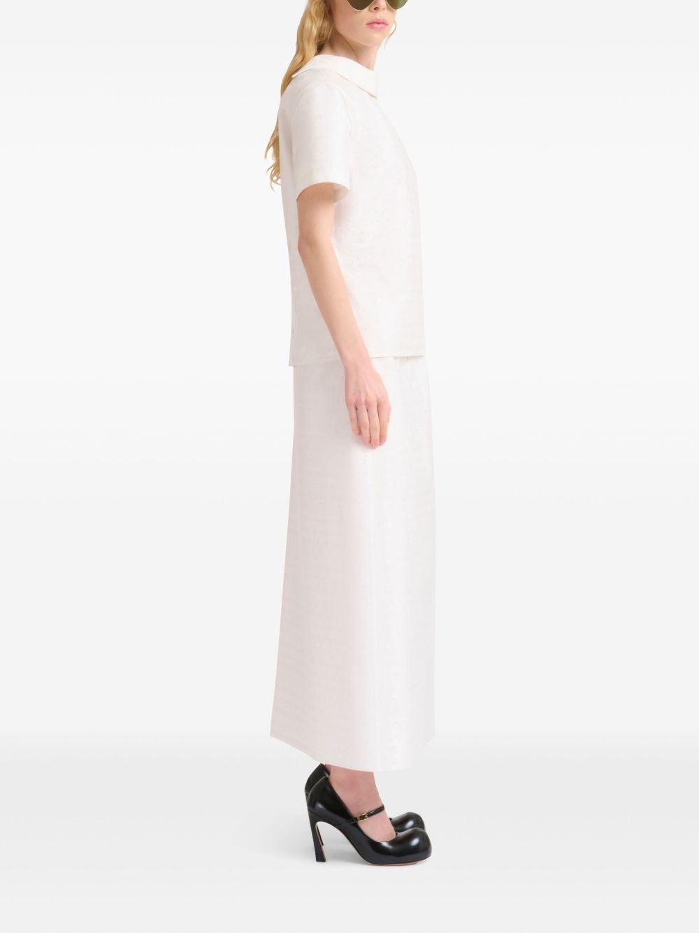 cotton-blend shirt - 2