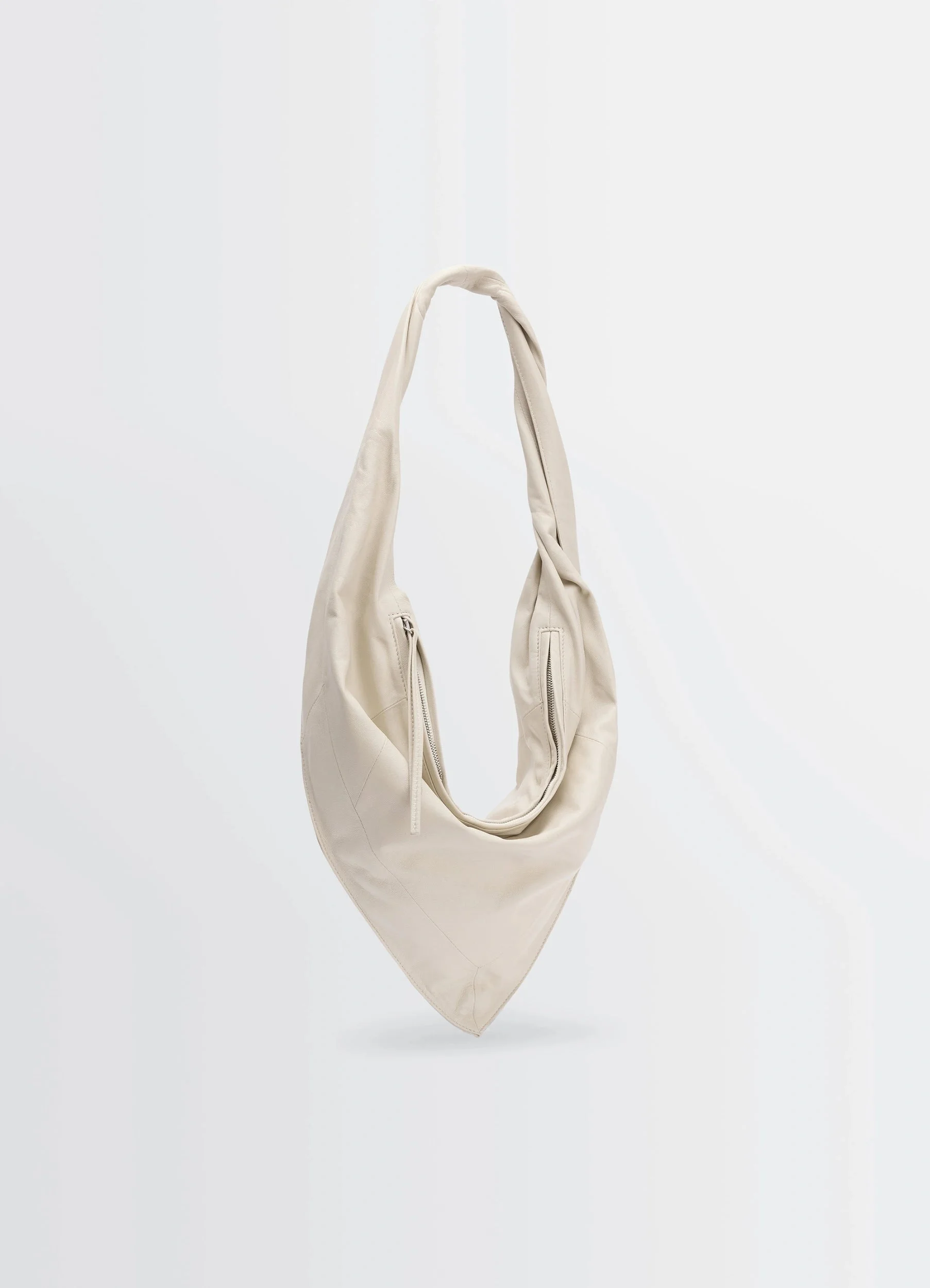 SMALL SCARF EXTENDED HANDLE BAG - 1
