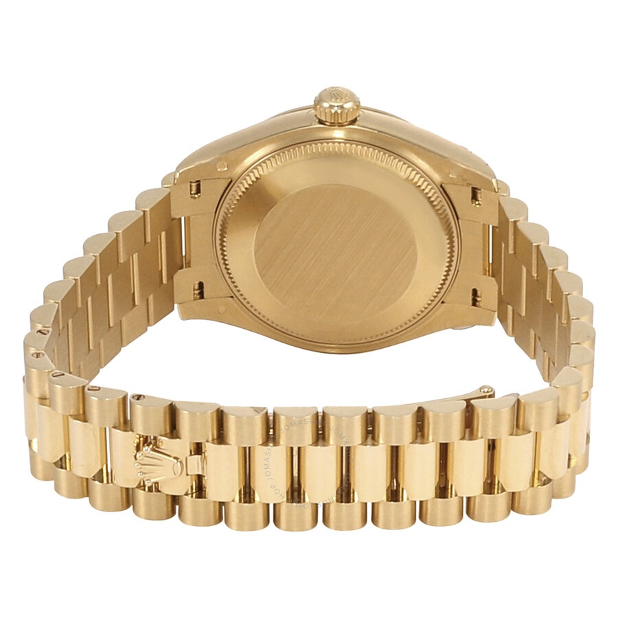 Rolex Datejust 31 Automatic 18kt Yellow Gold Diamond Grey Dial Ladies Watch 278278RDP - 3