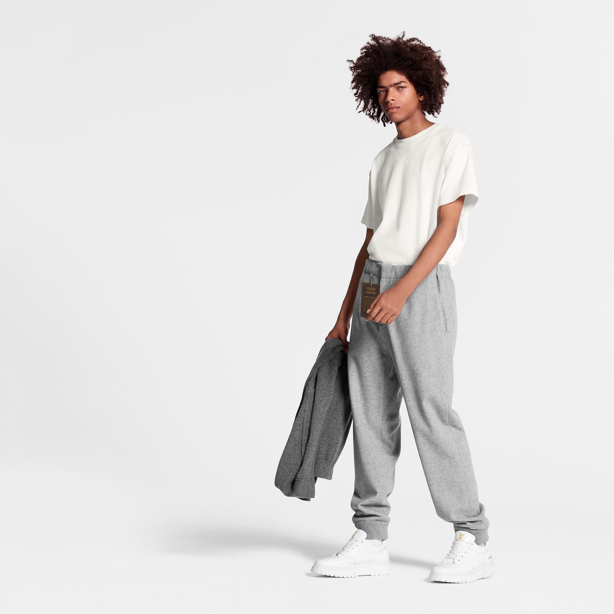 Mix Cashmere Sweatpants - 2