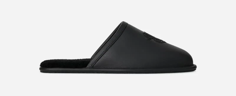 ® Hotel Chavarria Slipper Sheepskin in Black - 1