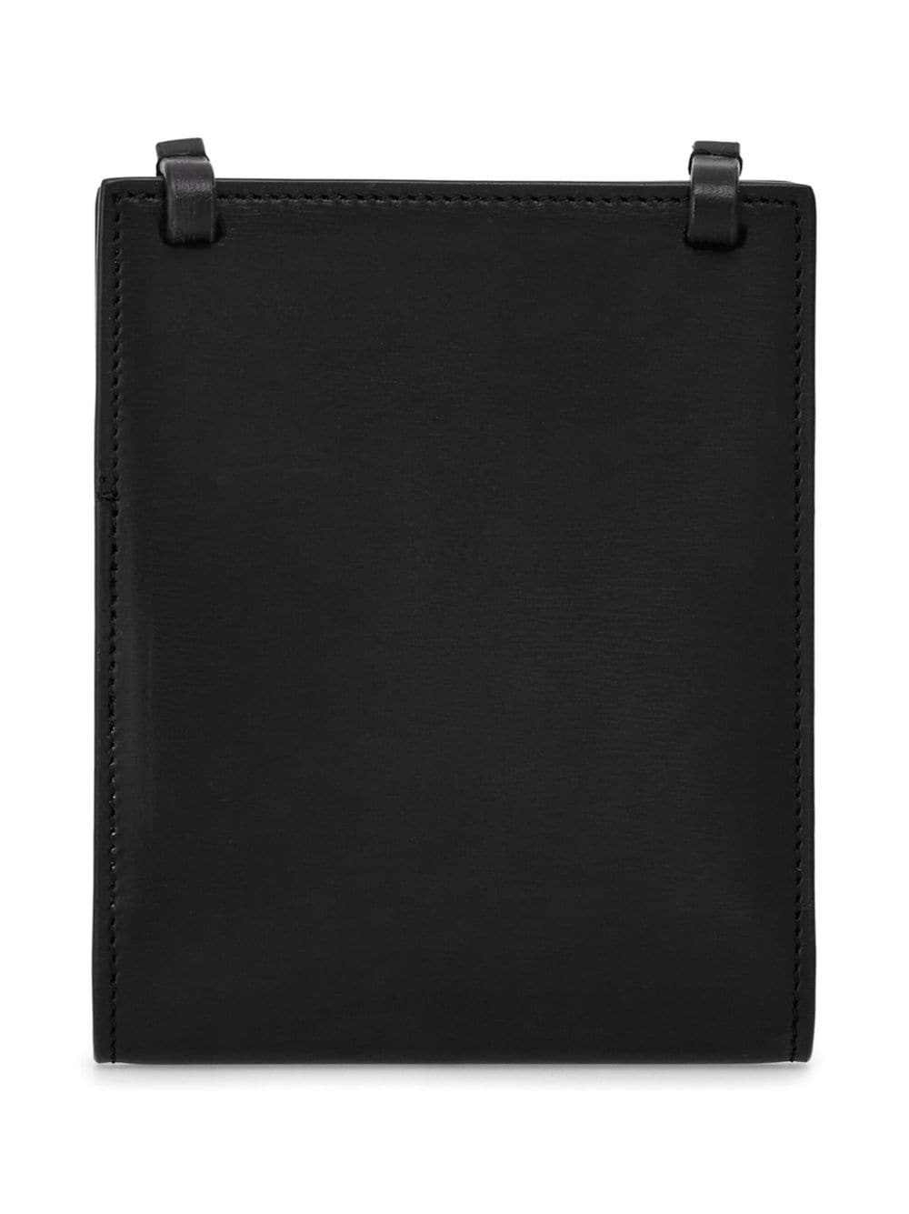 logo-stamp leather cardholder - 2