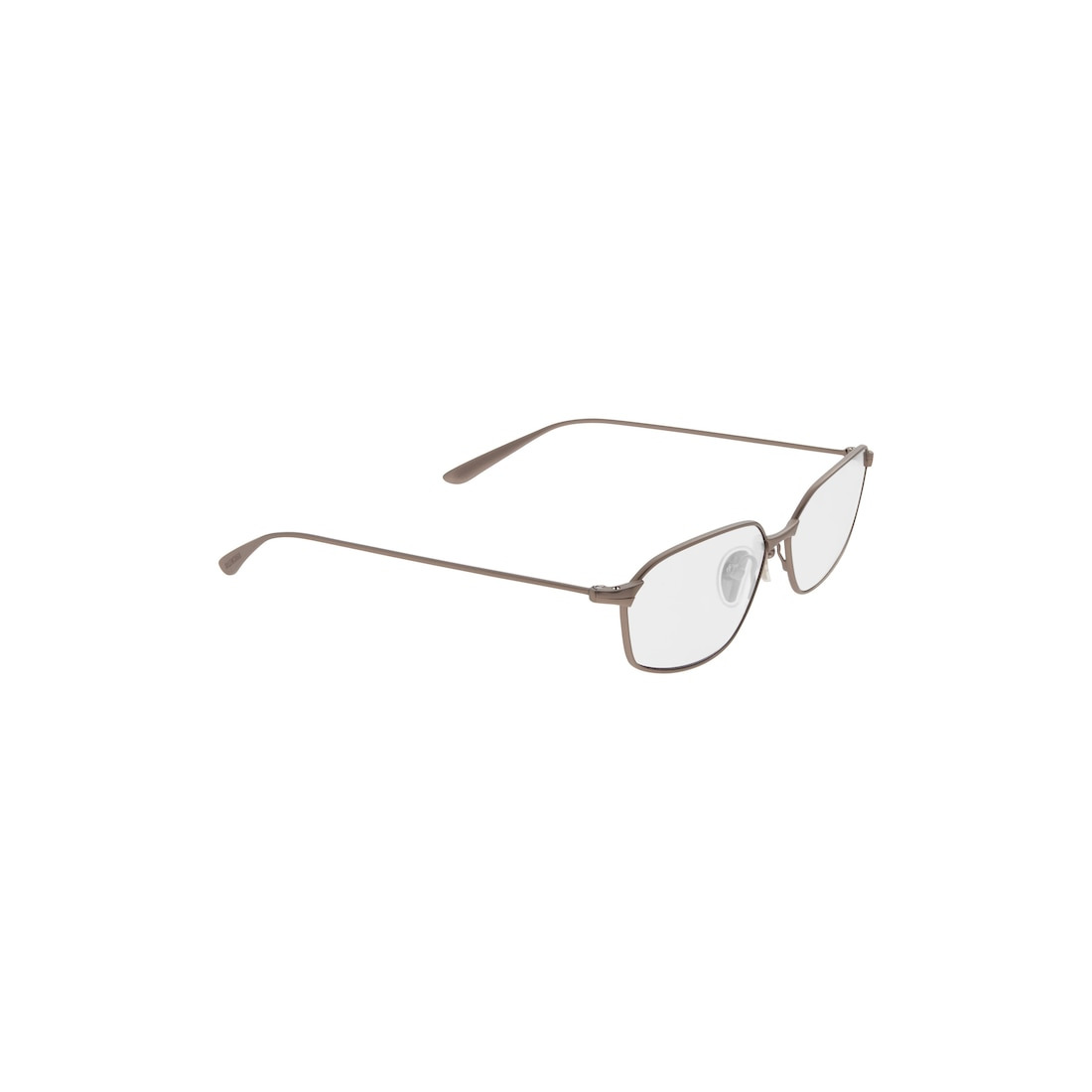 Editorial Oval Sunglasses in Silver - 3