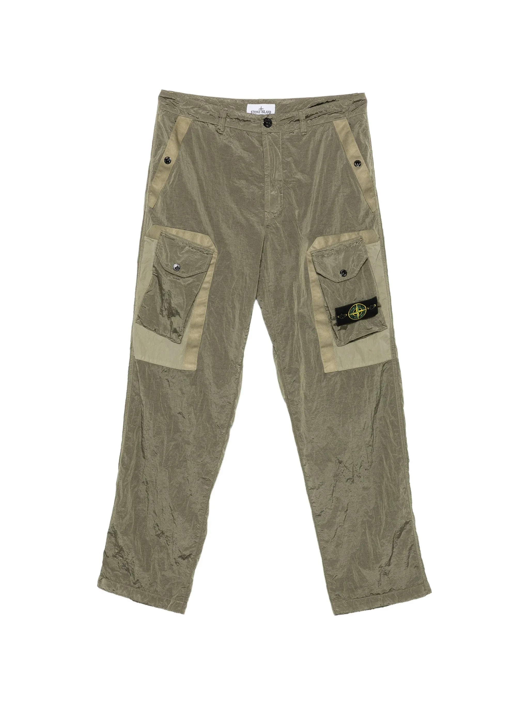 Stone Island Logo-patch Cargo Pants - 1