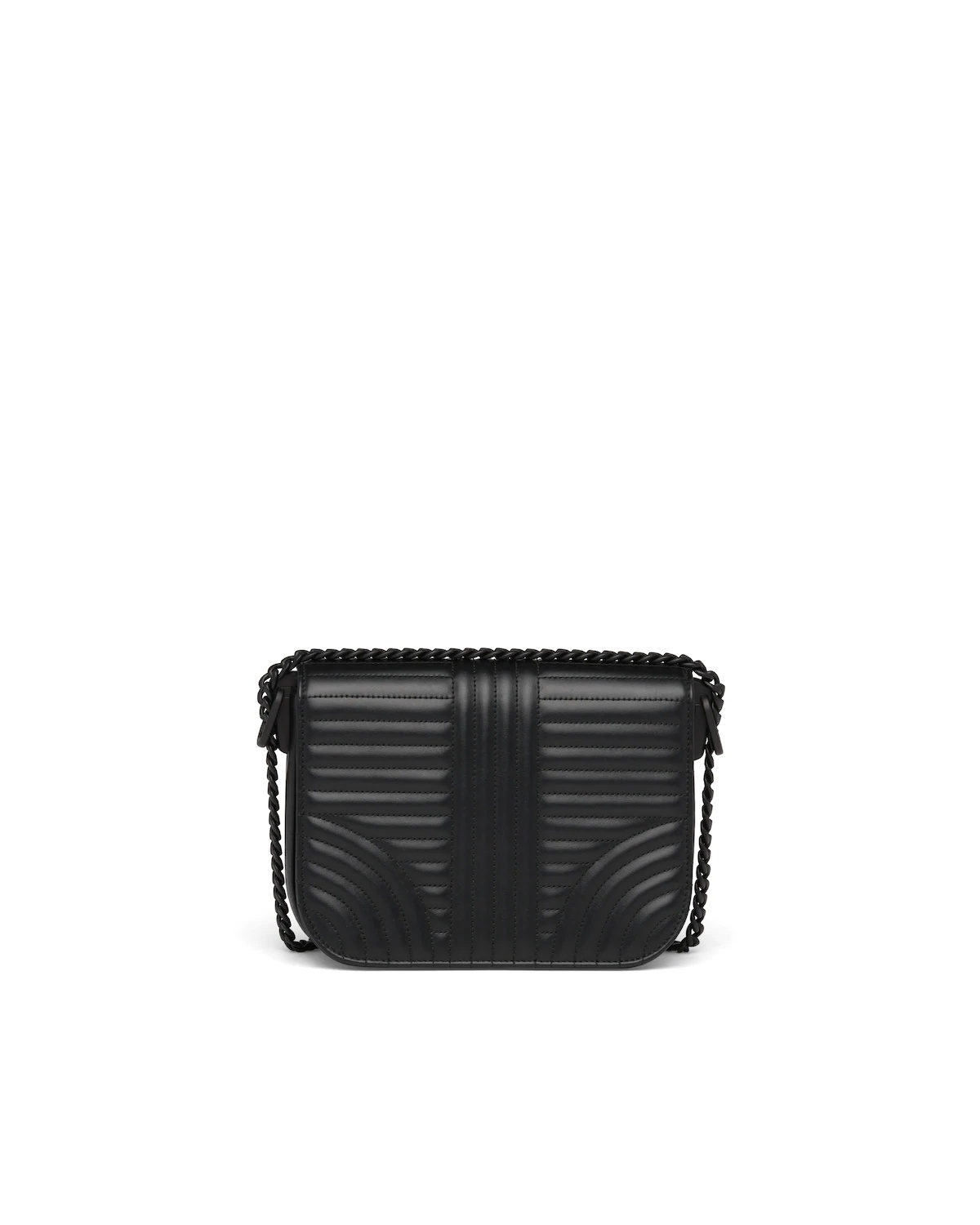 Prada Diagramme leather shoulder bag - 4