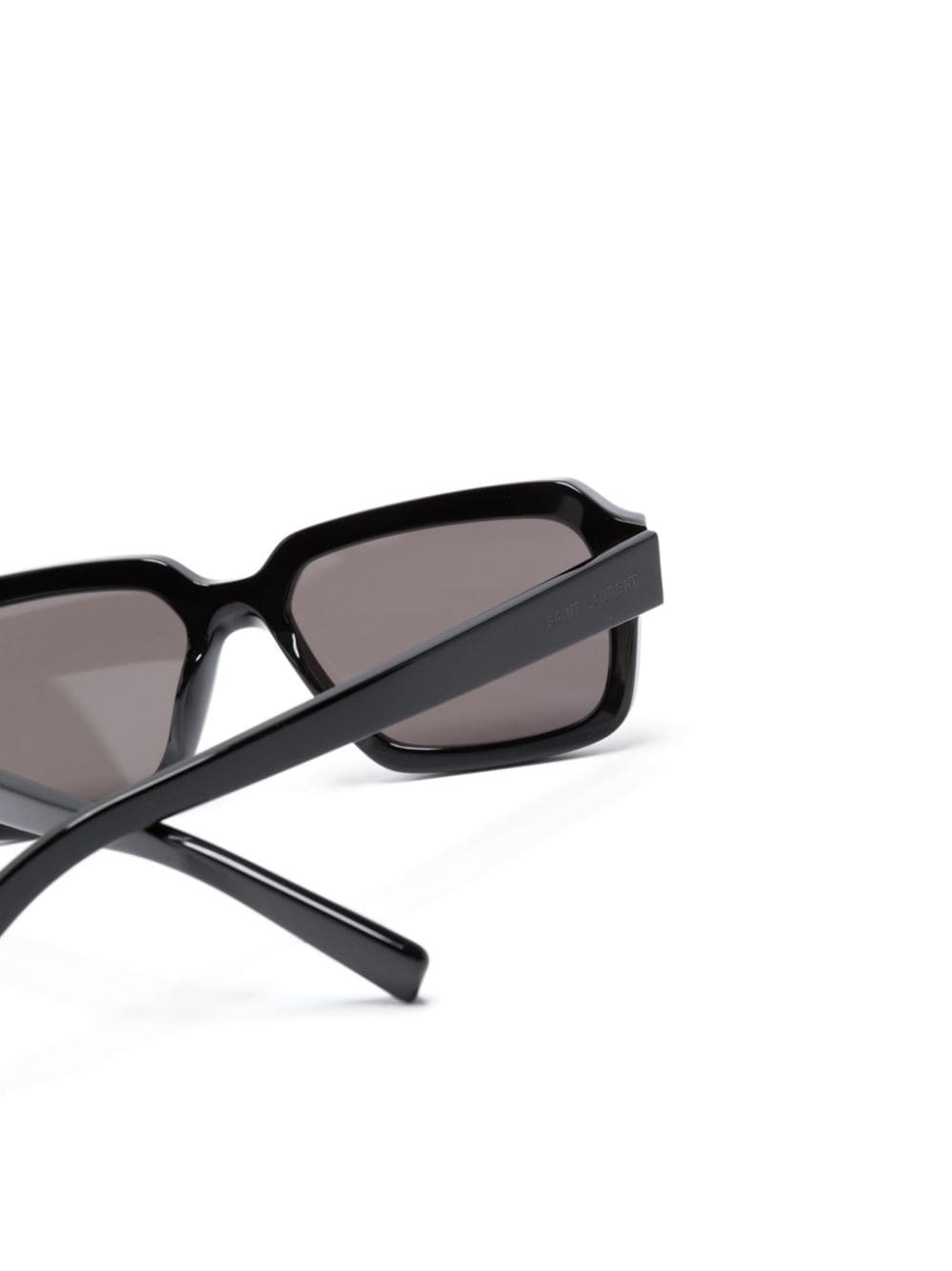 logo-debossed square-frame sunglasses - 3