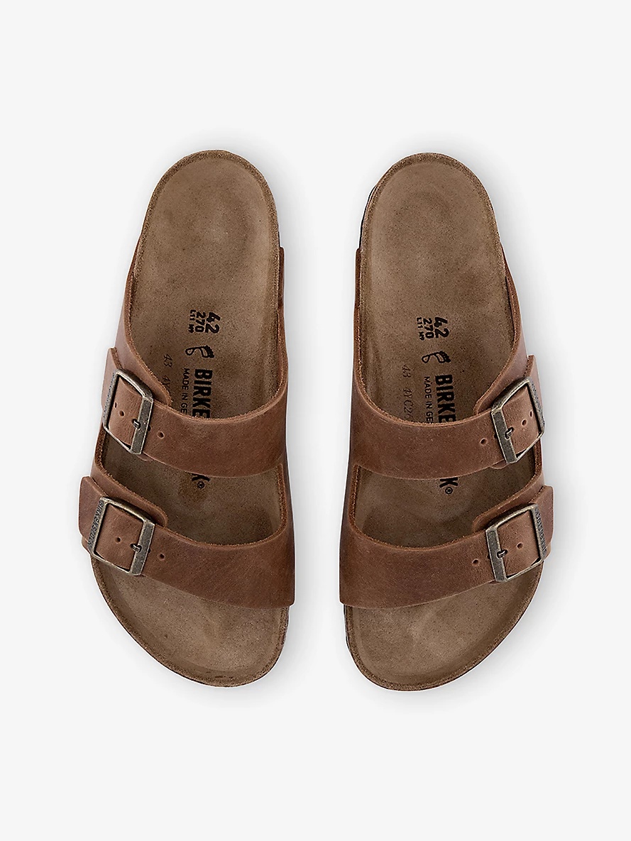 Arizona two-strap suede sandals - 2