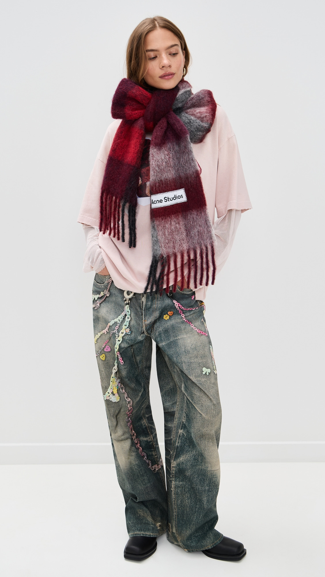 Vally Solid Scarf - 2