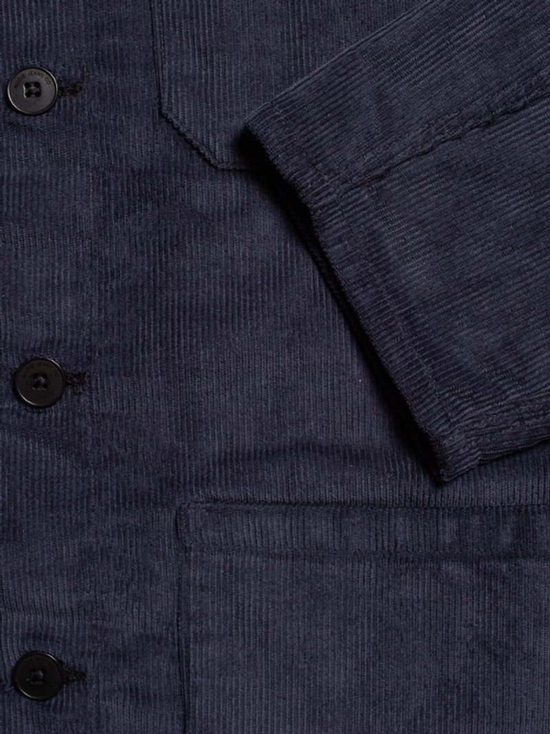 Buddy Classic Chore Jacket Cord Navy 3