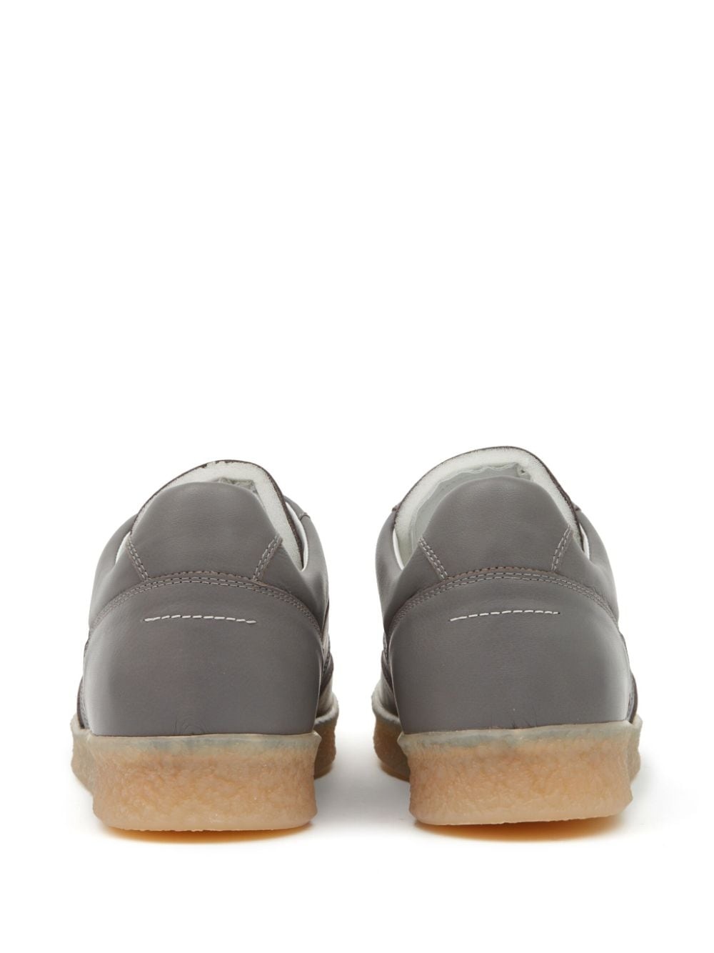 【関税込み】MM6 Maison Margiela グレー 6 Court スニーカー MM6 Maison Margiela 6 Court low-top sneakers | REVERSIBLE