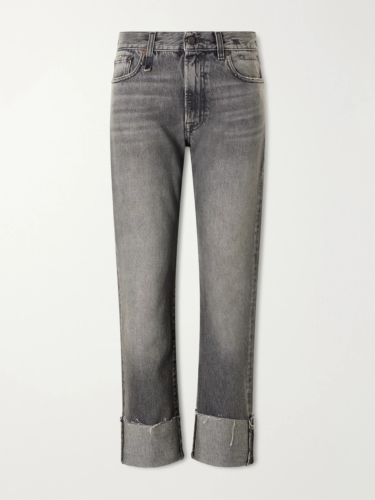 Romeo Cropped Mid-rise Flared Jeans - 1