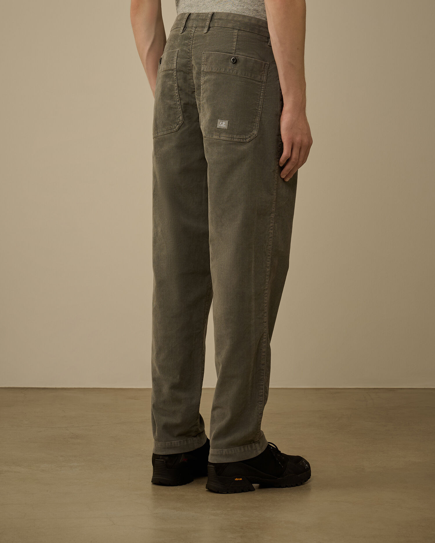 Corduroy Loose Chino Pants - 4