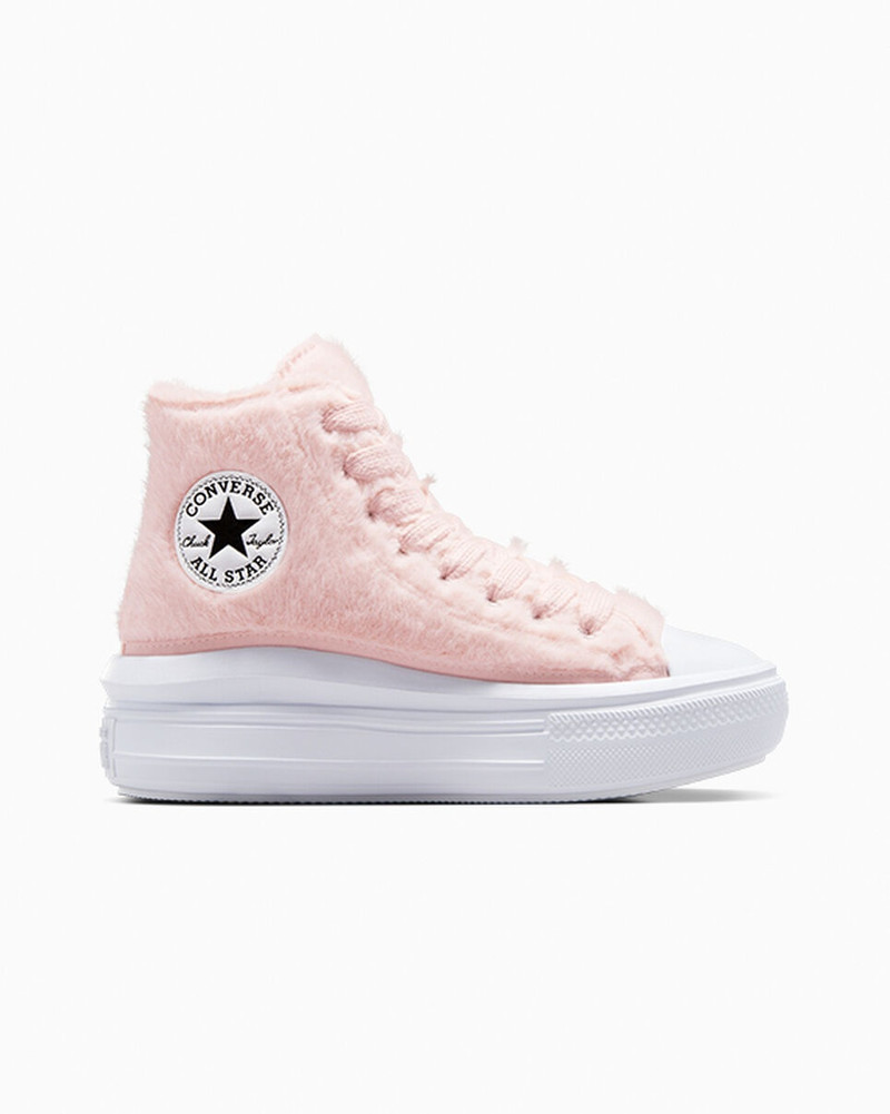 Chuck All Star Move Platform Faux Fur - 1