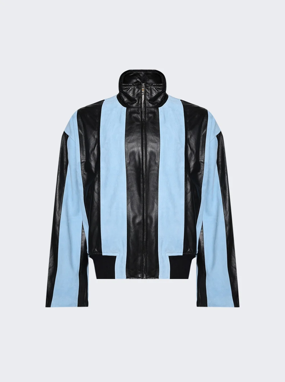 Striped Referee Jacket Blue Fog - 1