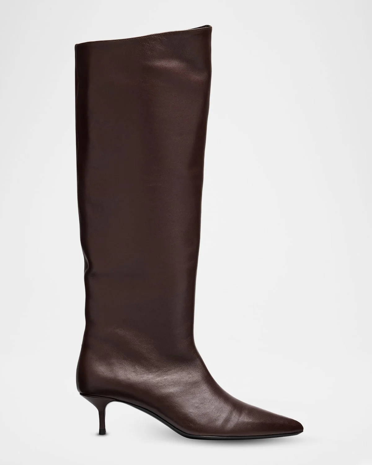 Sebastian Leather Knee-High Boots - 1