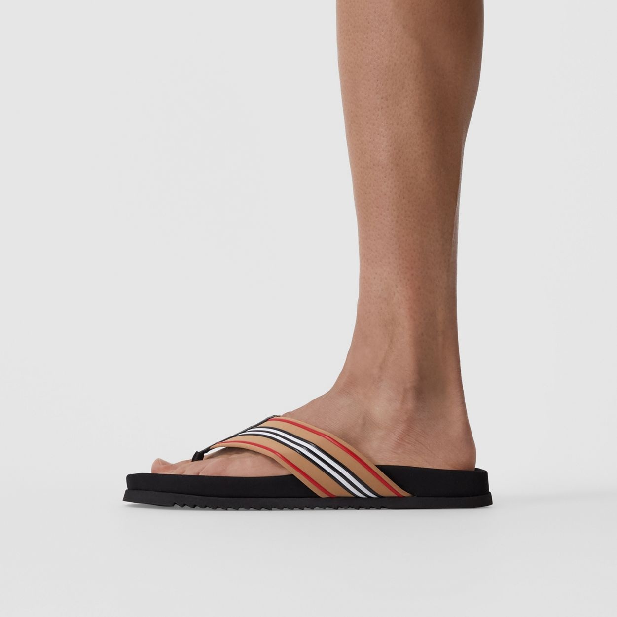 Icon Stripe Print Neoprene Sandals - 3