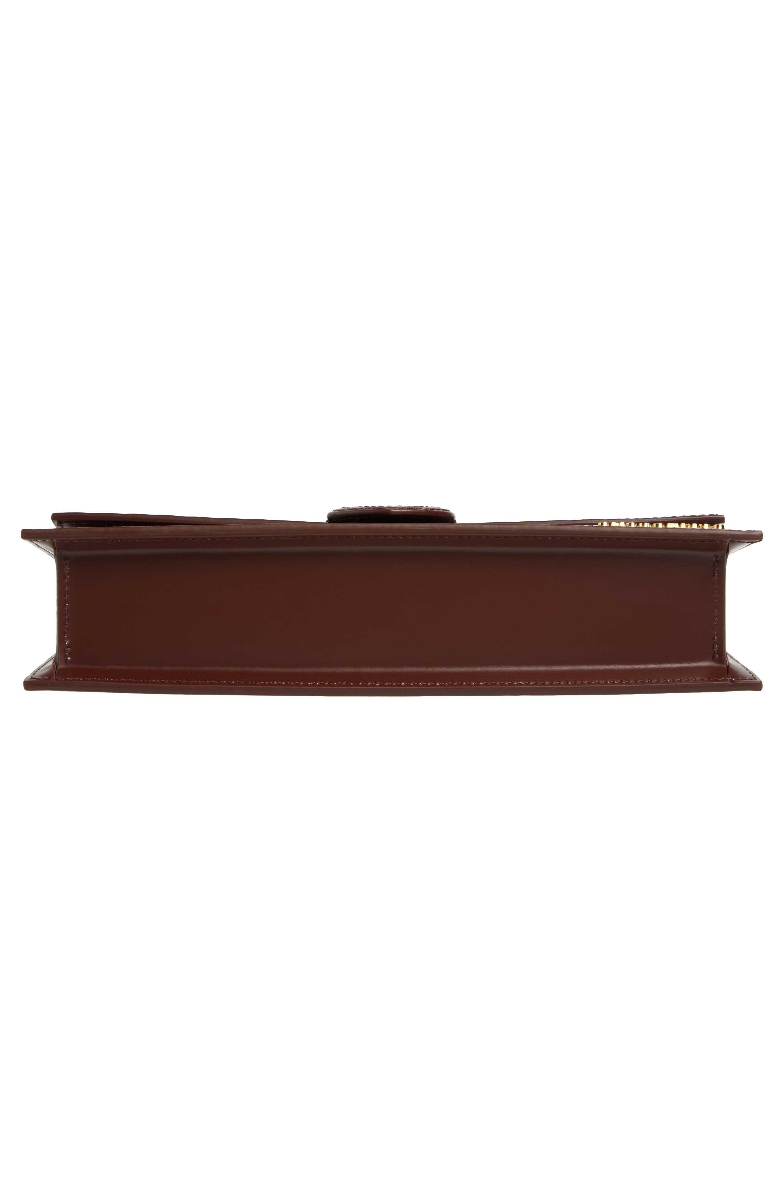 Long Le Bambino Leather Shoulder Bag - 7