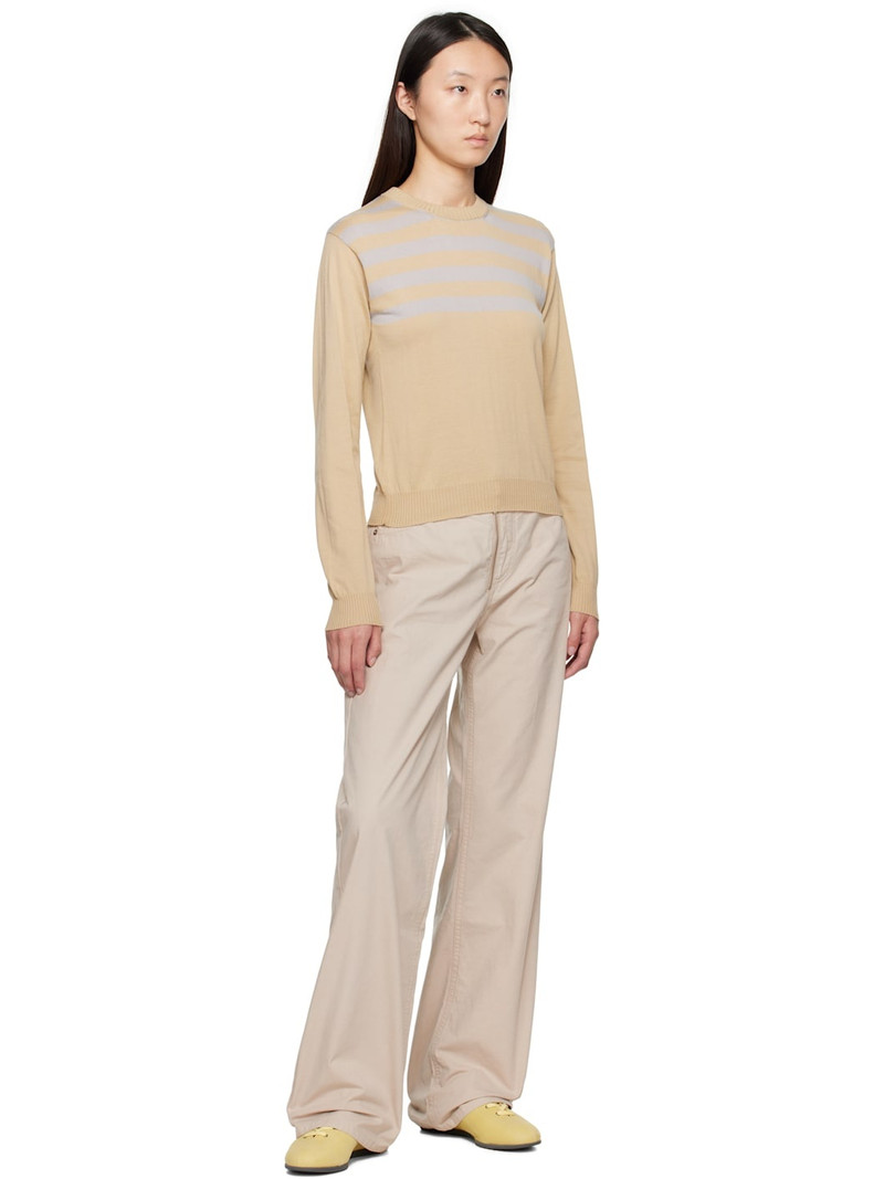 paloma wool Beige & Gray Salim Sweater outlook