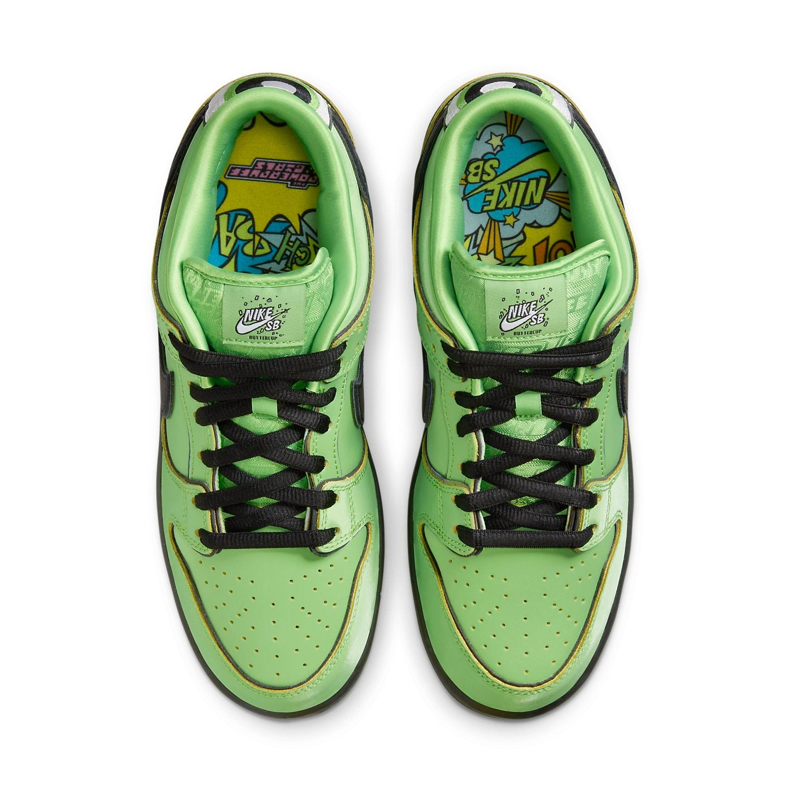 Nike x The Powerpuff Girls SB Dunk Low Prox QS 'Buttercup' FZ8319-300 - 3