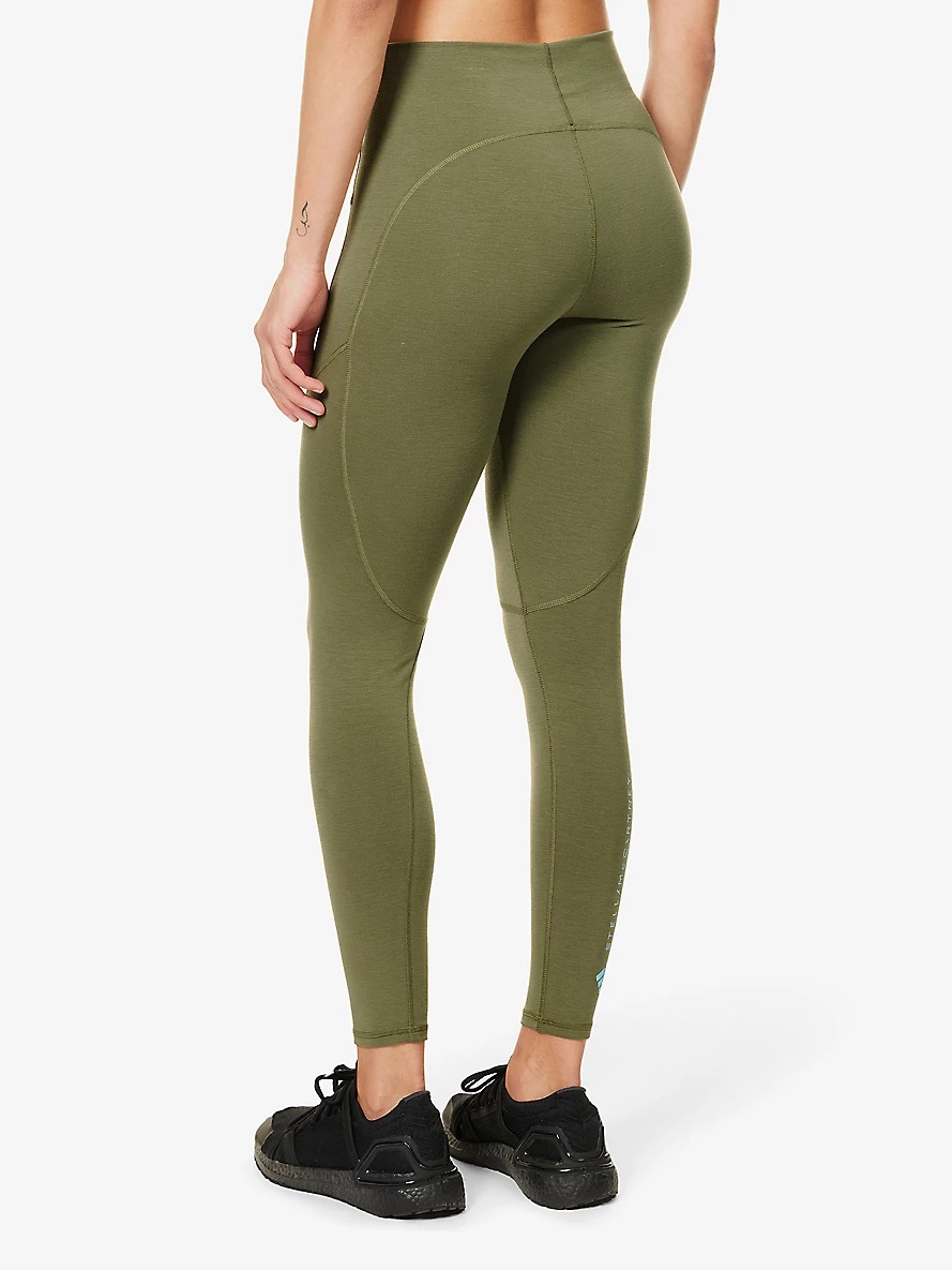 TrueStrength high-rise stretch-woven blend leggings - 4