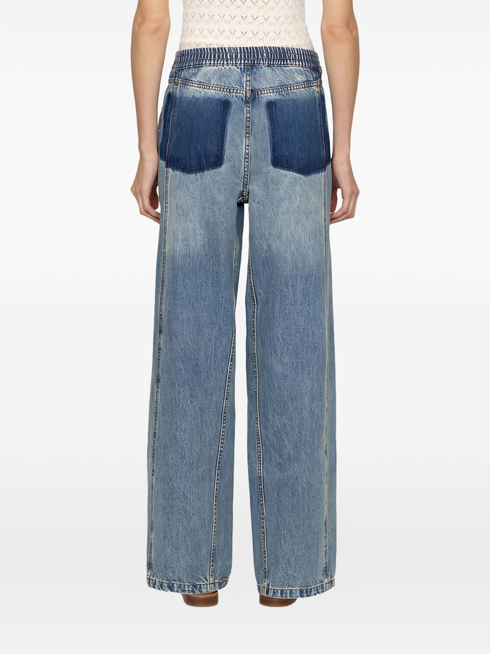 Kara beaded floral jeans - 3