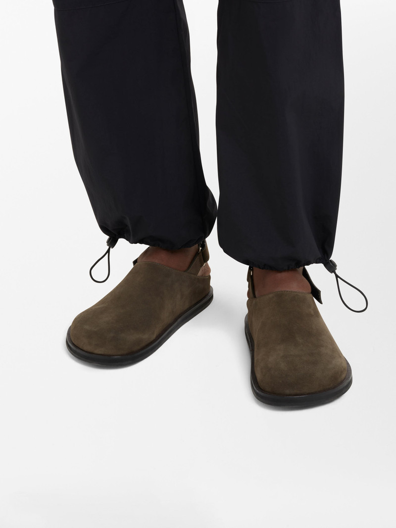 Hardning Suede Clog 6