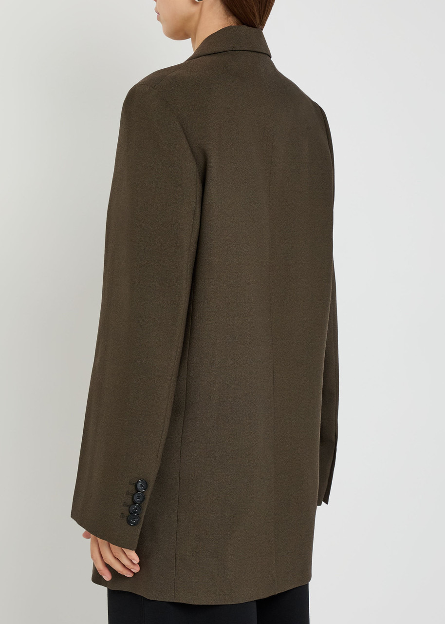 Toteme Shield Double-breasted Wool-blend Blazer - 3
