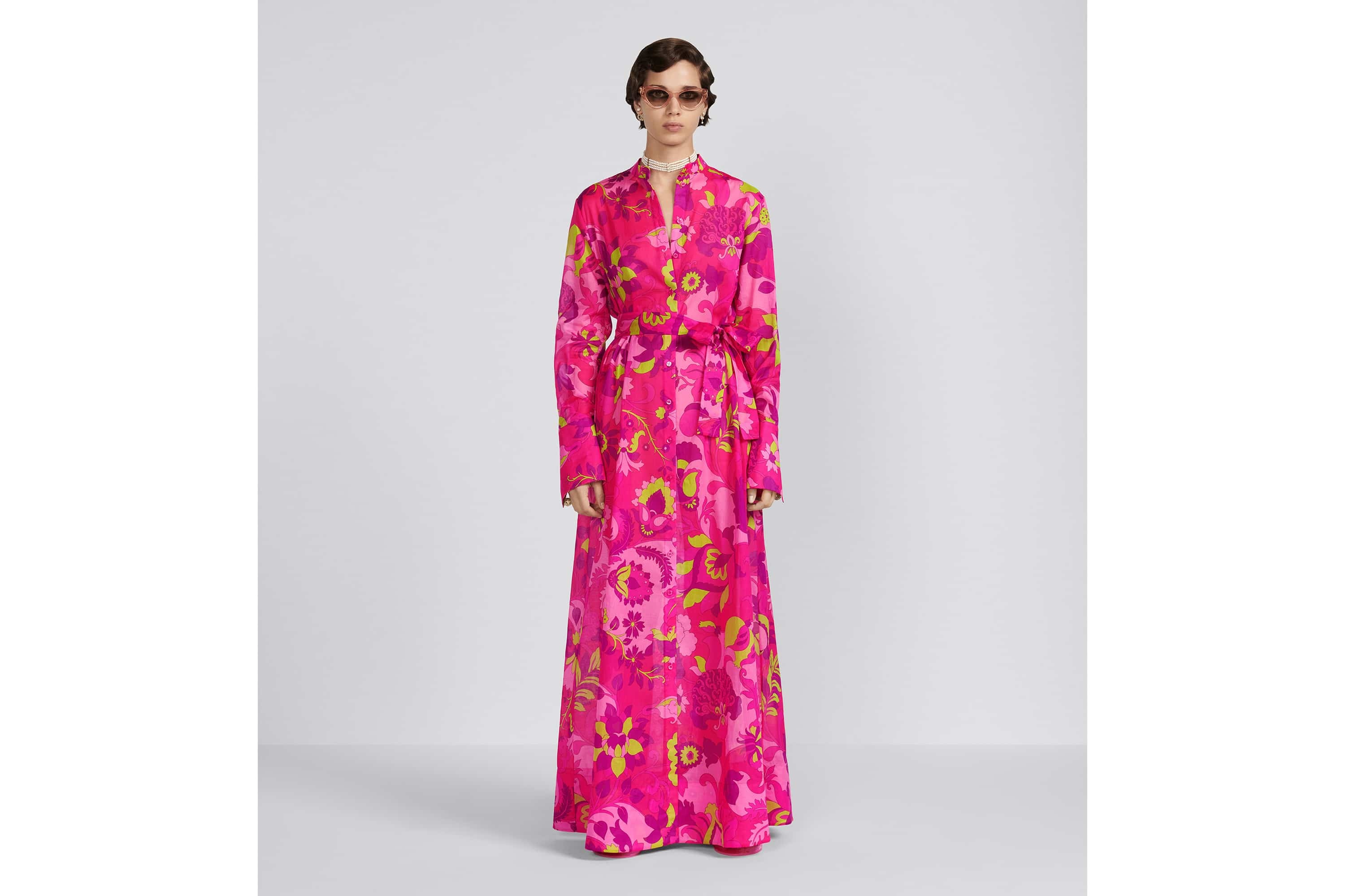 Long Belted Dress - 4