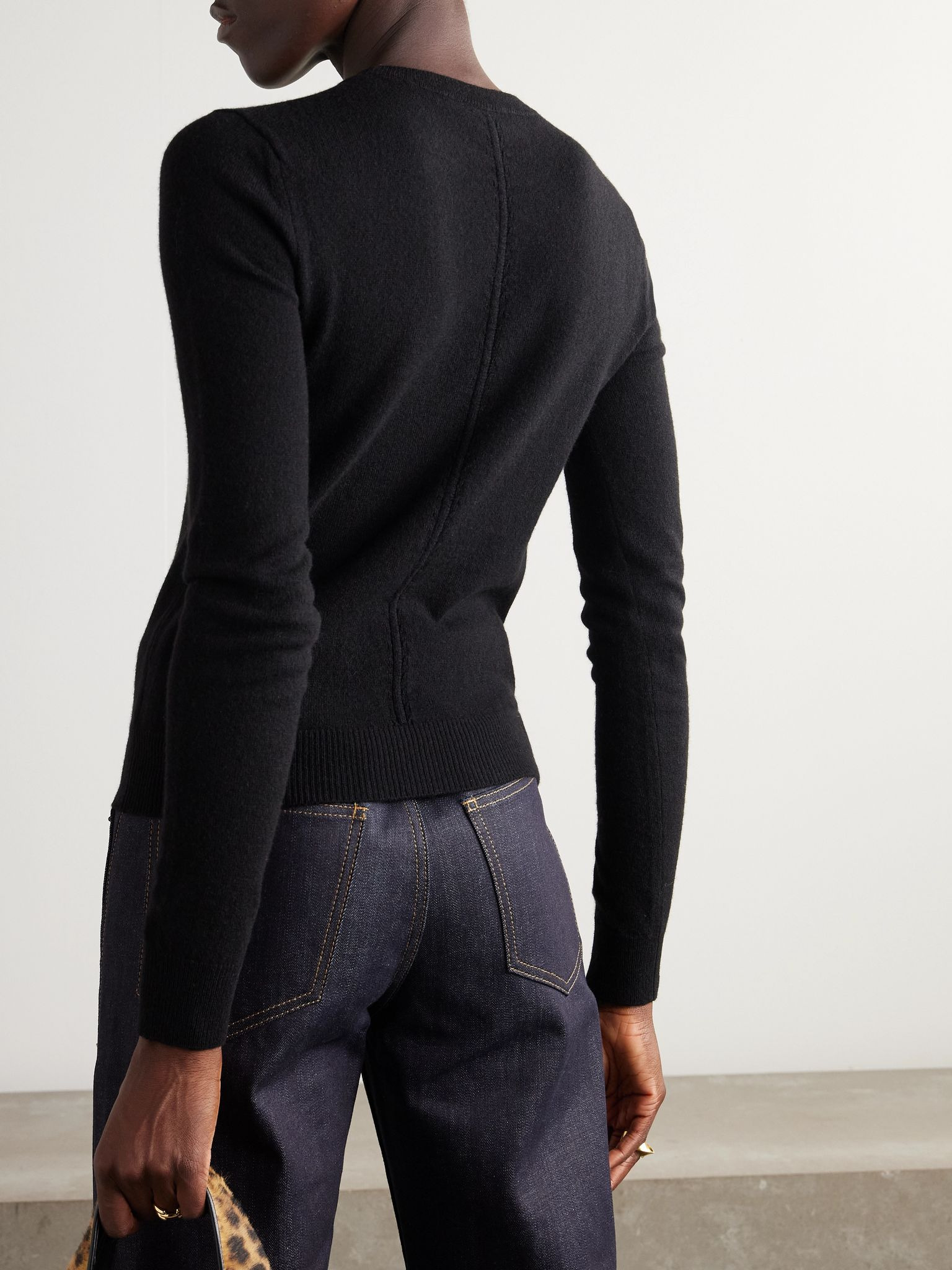 Cashmere sweater Black - 3