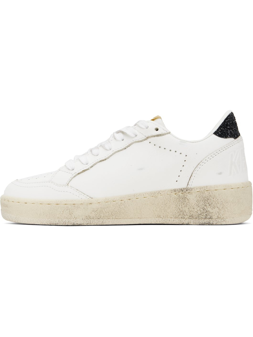 White Ball Star Sneakers - 3