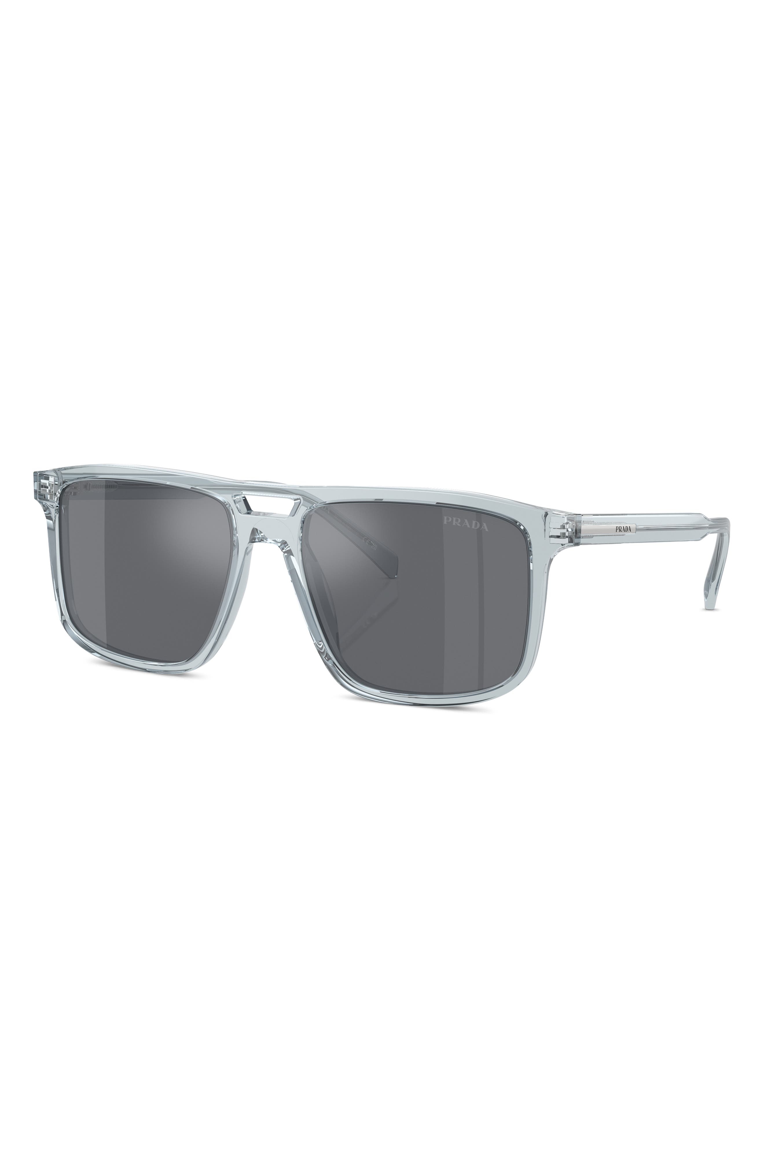 58mm Rectangular Sunglasses - 2