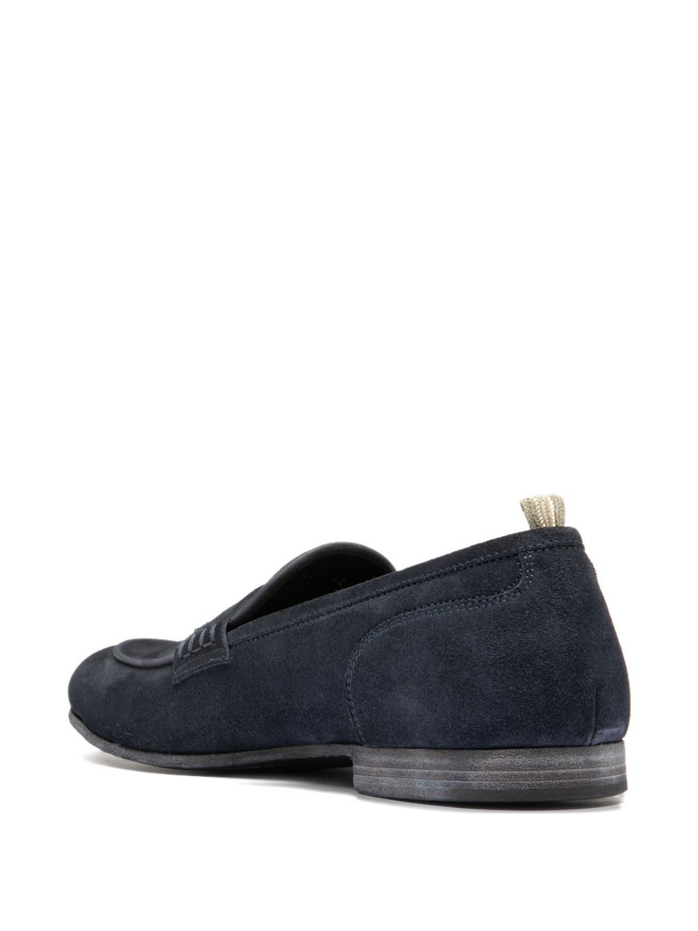 penny-stitched suede loafers - 4