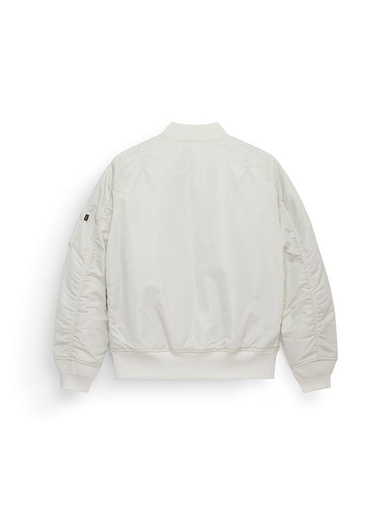 ALPHA INDUSTRIES MA-1 BOMBER JACKET WOMENS (DUNE WHITE) outlook